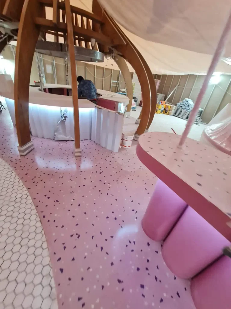 تنفيذ أرضيات تيرازو في الرياض تيرازو كافيهات الرياض تيرازو مطاعم